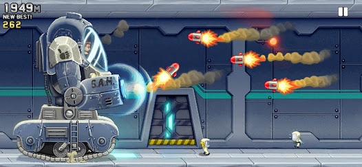 Screenshot 8 for Jetpack Joyride Mod APK 1.99.7 (money) Android