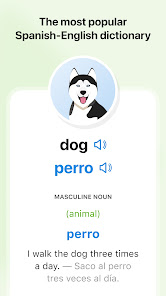 SpanishDictionary.com Learning MOD APK 2.5.12 (Premium Unlocked) Android screenshot
