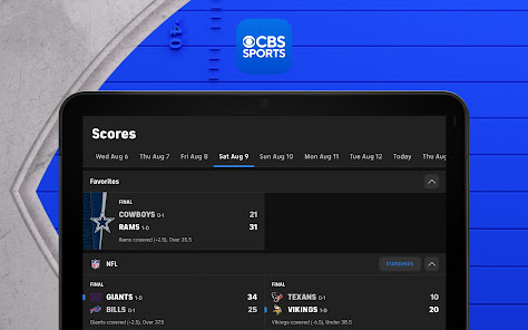 Screenshot 7 for CBS Sports App Scores News MOD APK 10.43 (Premium Unlocked) Android