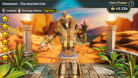 Screenshot 7 for Summoners Raid War Legend RPG MOD APK 3.7.2 (Menu One Hit) Android