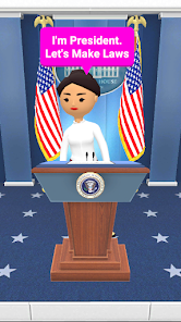 Screenshot 1 for The President MOD APK 4.4.3.9 (Unlimited Money) Android