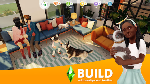 Screenshot 4 for The Sims Free Play Mod APK 5.82.0 (money) Android