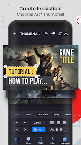Screenshot 3 for Ultimate Thumbnail Maker MOD APK 1.6.6 (Premium Unlocked) Android