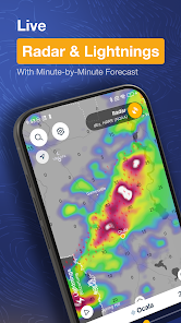 Screenshot 4 for Ventusky Weather Maps Radar MOD APK  v36.2 (Premium Unlocked) Android