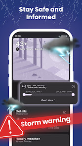 Screenshot 6 for Overdrop Weather Widgets MOD APK 2.0 (Premium Unlocked) Android