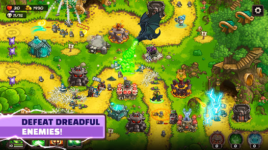 Screenshot 5 for Kingdom Rush Vengeance TD Game 1.9.9 Mod APK Menu