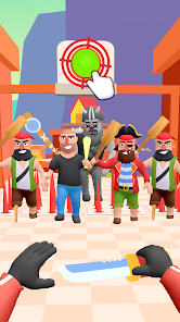Screenshot 4 for Hit Master 3D Knife Assassin MOD APK v1.9.0 (Unlimited Unloced Items) Android