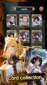 Screenshot 3 for Raising a Girl Hunter Idle RPG MOD APK 0.0.8 (Damage Multiplier God Mode) Android