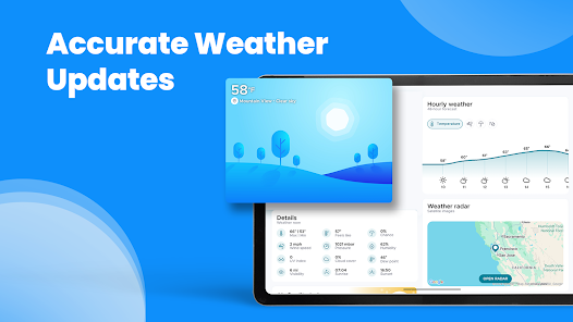 Screenshot 8 for Overdrop Weather Widgets MOD APK 2.0 (Premium Unlocked) Android