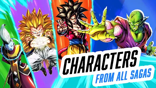 DRAGON BALL LEGENDS MOD APK 6.14.0 (Menu One Hit God Mode) Android screenshot