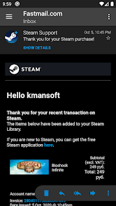Screenshot 5 for Sugar Mail email app MOD APK 1.4.314 (Premium Unlocked) Android