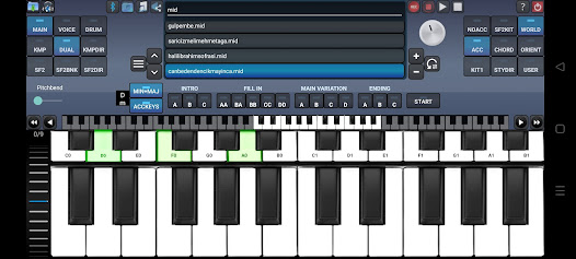 Screenshot 8 for Arranger Keyboard MOD APK 3.8.1 (Premium Unlocked) Android