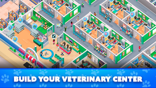 Pet Rescue Empire Tycoon Game MOD APK 1.3.6 (Unlimited Money) Android screenshot