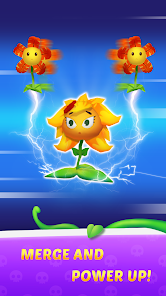 Merge Plants 3D Garden Defense MOD APK 1.0.18 (Unlimited Money No Ads) Android screenshot