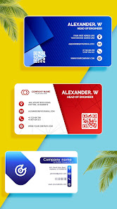 Screenshot 3 for Business Card Maker MOD APK 49.0 (Premium Unlocked) Android