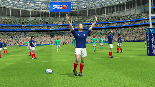 Screenshot 3 for Rugby Nations 24 MOD APK 1.3.0.171(Dumb Enemy Unlimited Money No ADS) Android