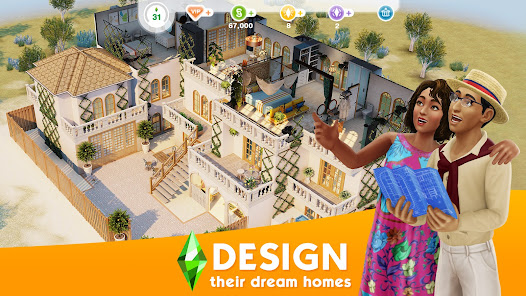 The Sims Free Play Mod APK 5.82.0 (money) Android screenshot