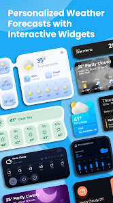 Screenshot 3 for Overdrop Weather Widgets MOD APK 2.0 (Premium Unlocked) Android